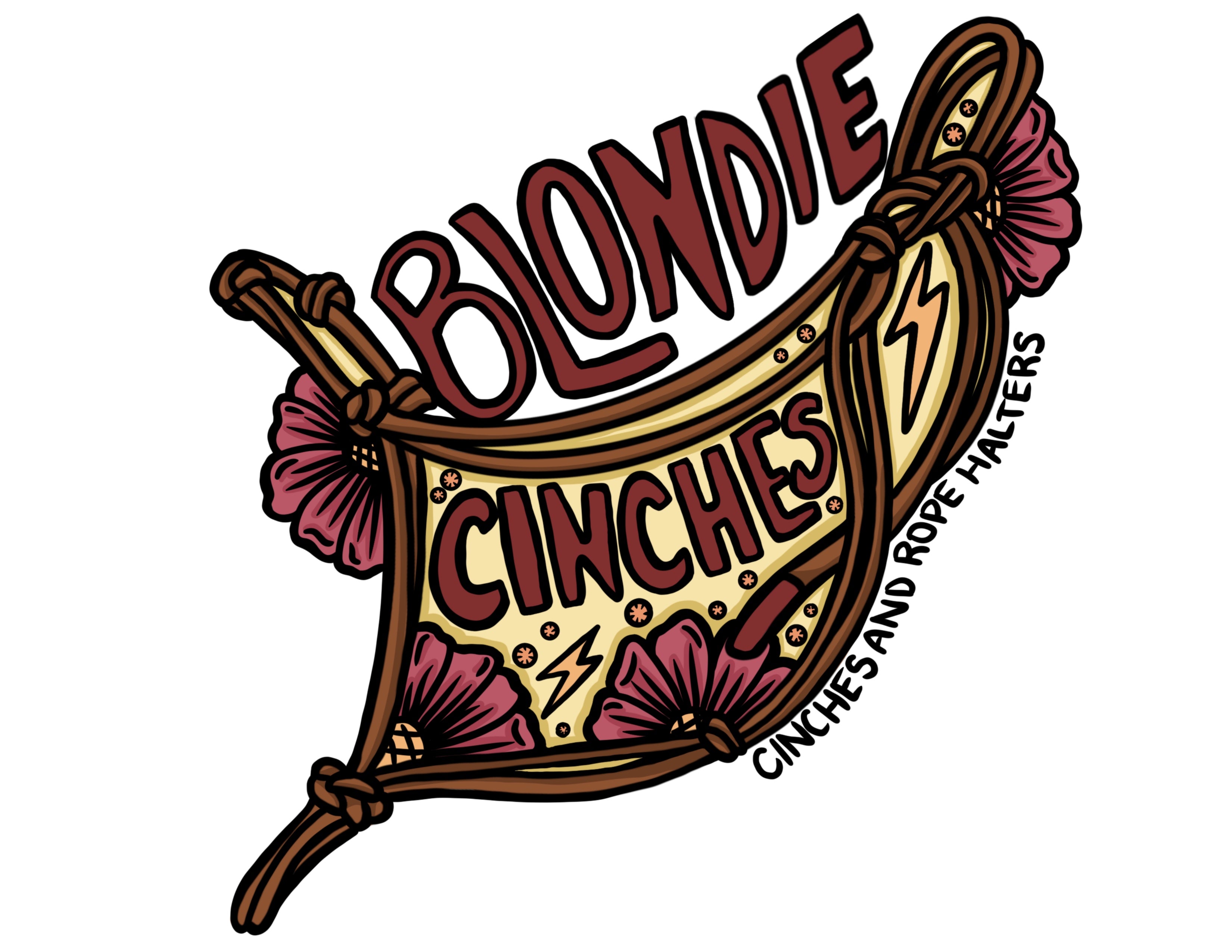 Blondie Cinches and Rope Halters – Blondie Cinches & Rope Halters