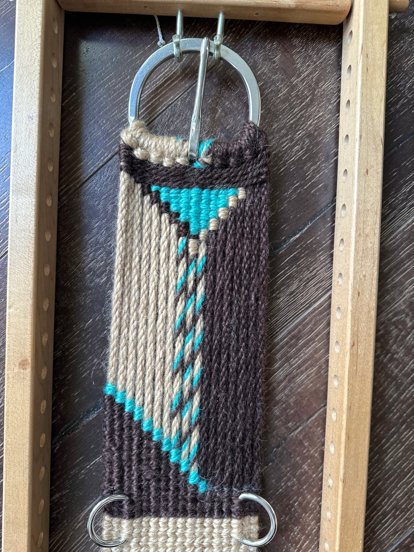 28" Straight Mohair Cinch "Two Face"