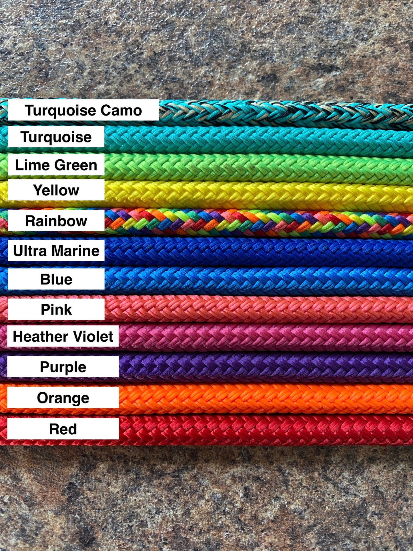Soft Rope Halter - YEARLING SIZE