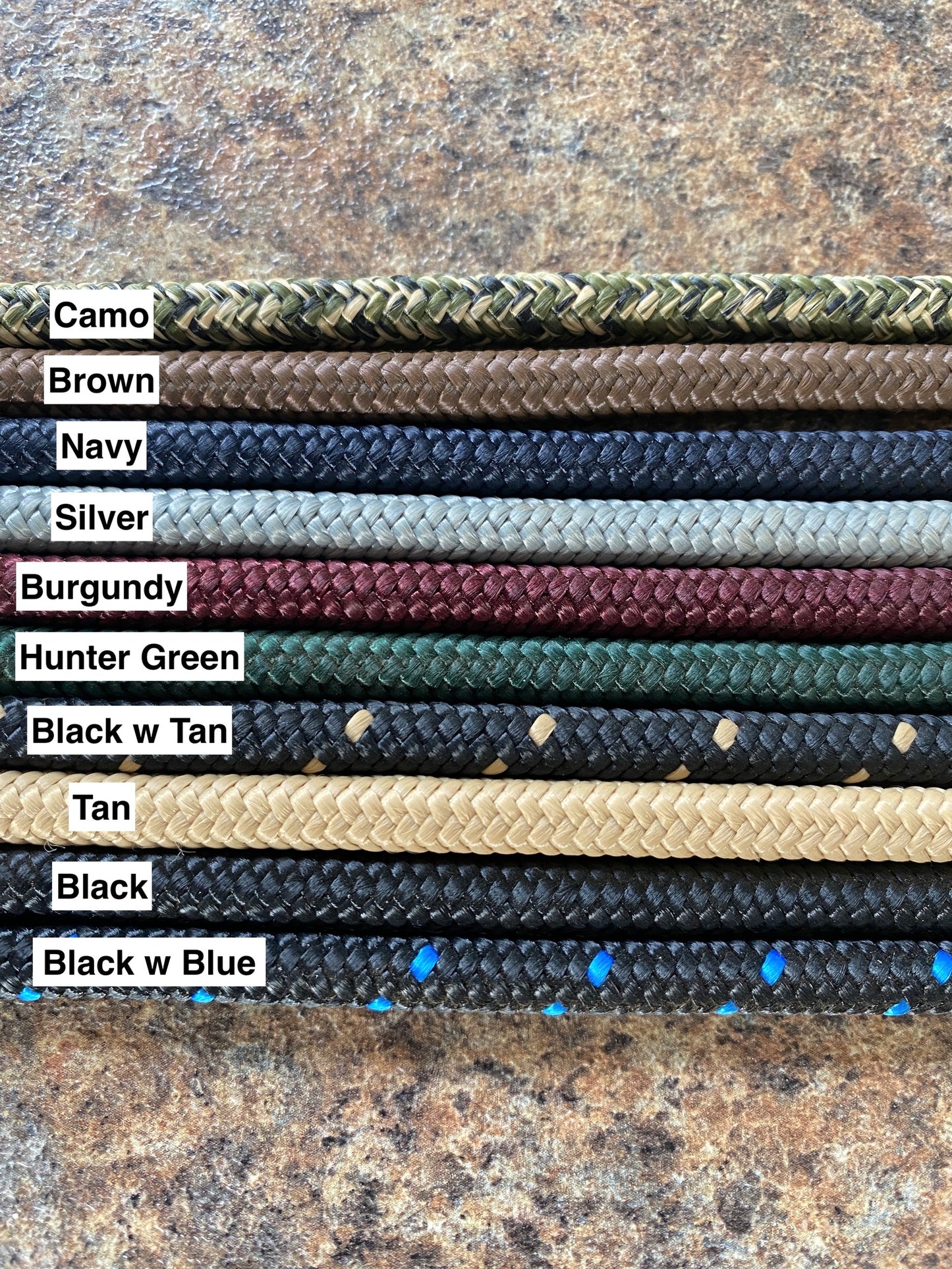 Stiff Rope Halter - COB/ARAB SIZE
