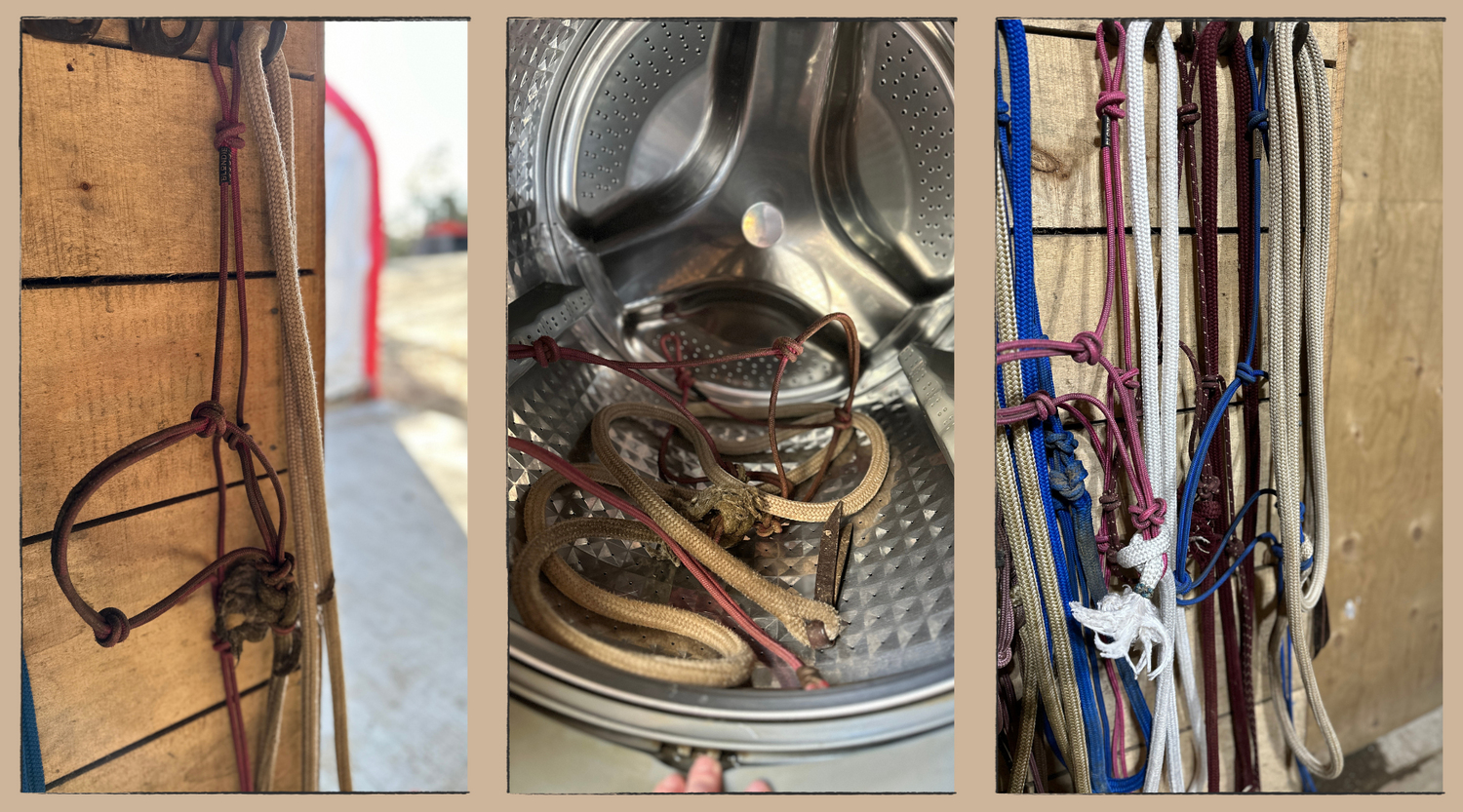 Clean Rope Tie Rope Halter & Lead Cleaning 101 – Blondie Cinches & Rope Halters