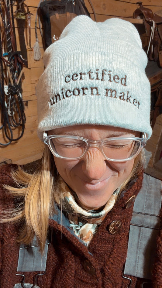 "certified unicorn maker" Hat