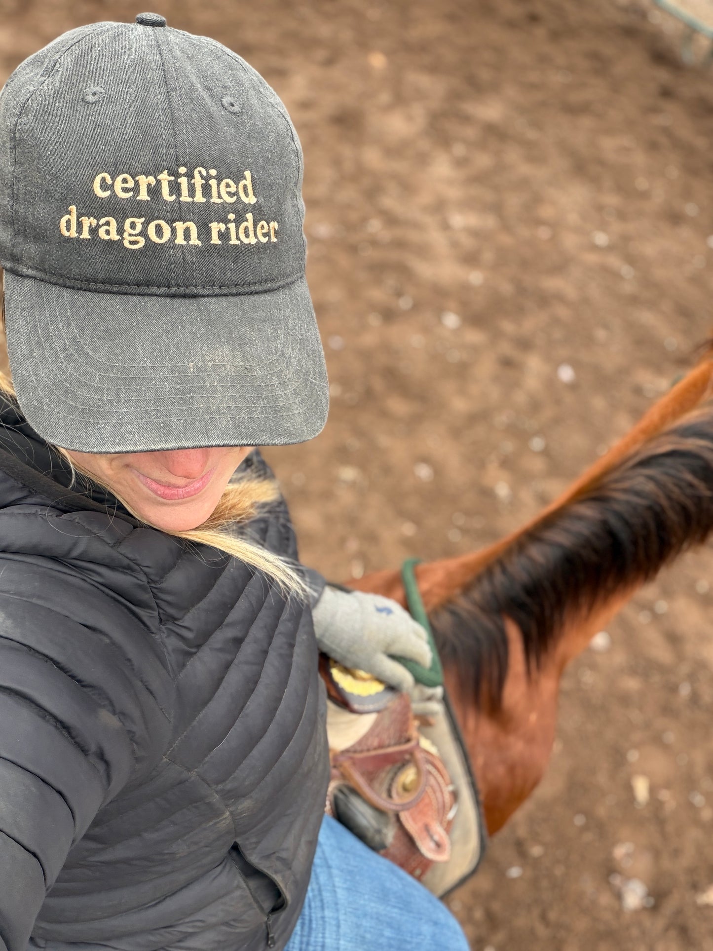 "certified dragon rider" Hat