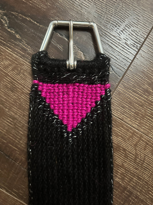 32" "Midnight at the Rodeo" Mohair Cinch