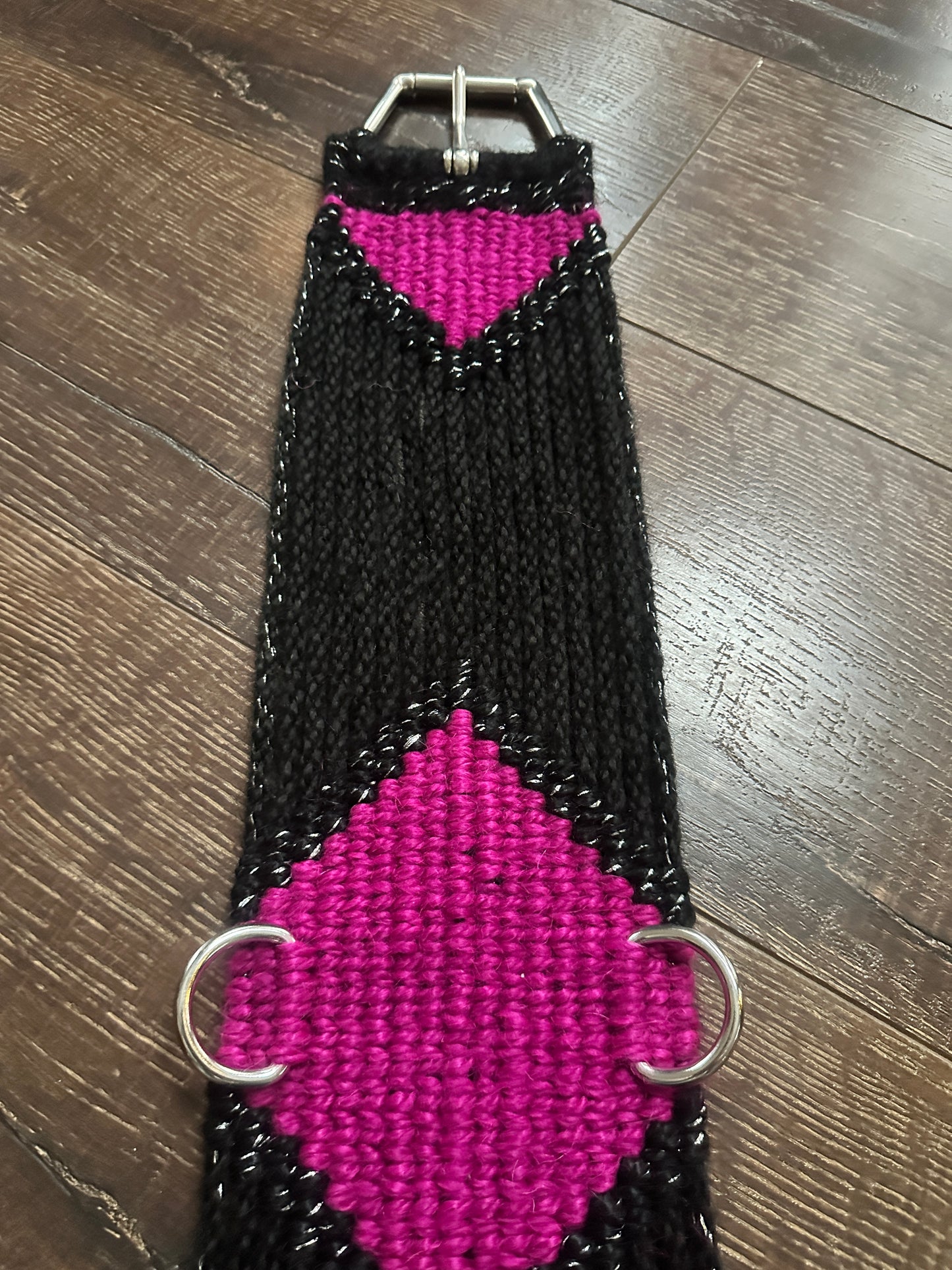 32" "Midnight at the Rodeo" Mohair Cinch