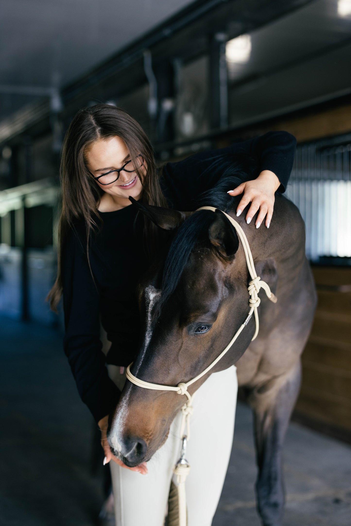 Soft Rope Halter - COB/ARAB SIZE
