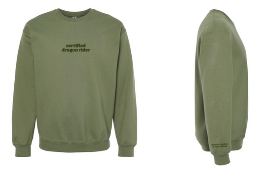 Certified Dragon Rider Crewneck