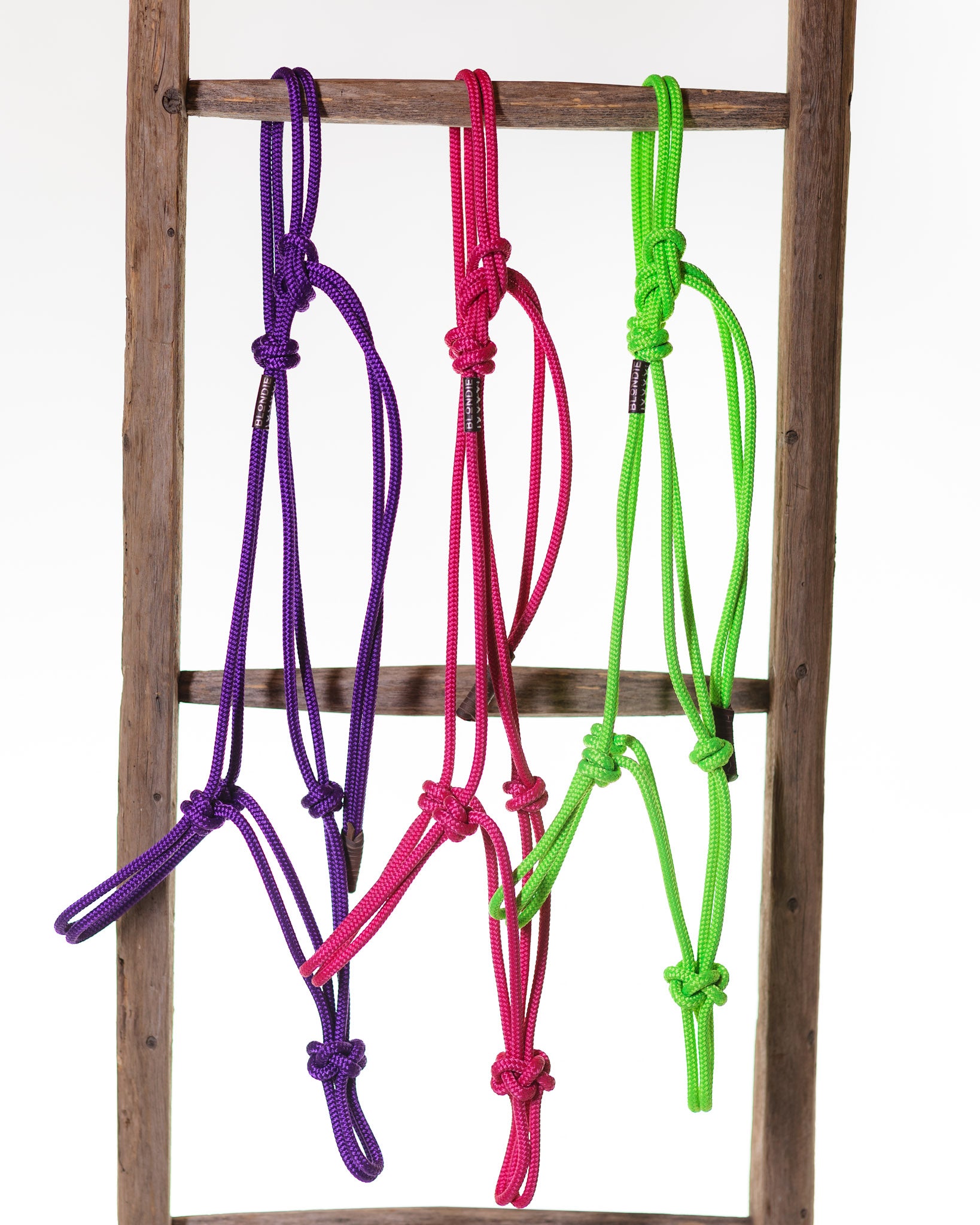 Rope Halter Display Rack Soft Rope Halter - AVERAGE SIZE – Blondie Cinches & Rope Halters