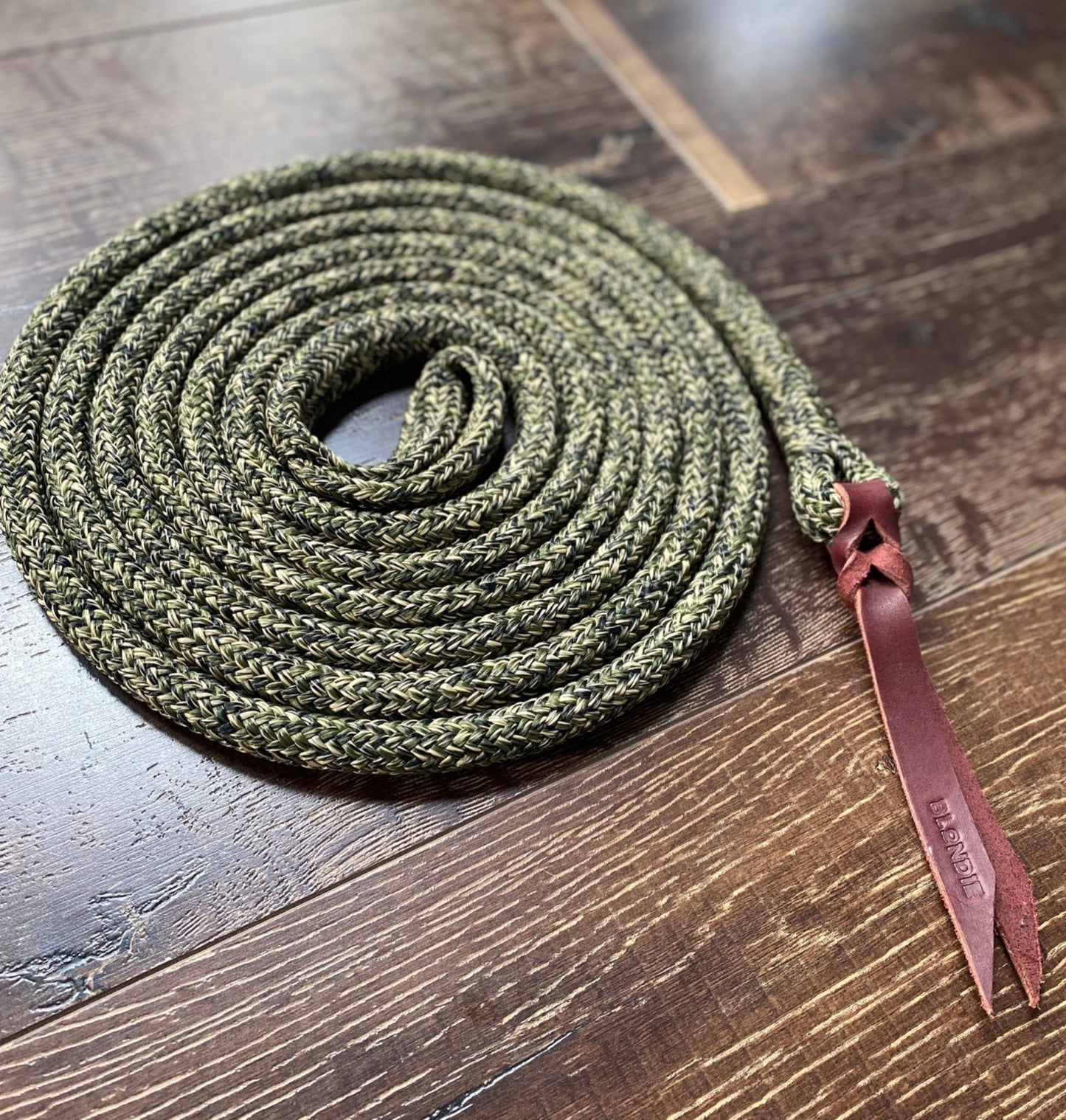Camo blondie yacht rope lead line, horse training line, horse lead line, horse lead rope, marine rope, natural horsemanship tools